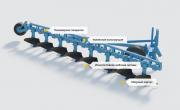 Плуг навесной усиленный FINIST ПЛНУ-8-40 (АЛМАЗ)