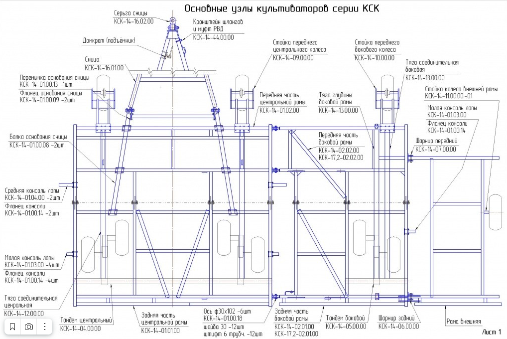 Скоростной культиватор